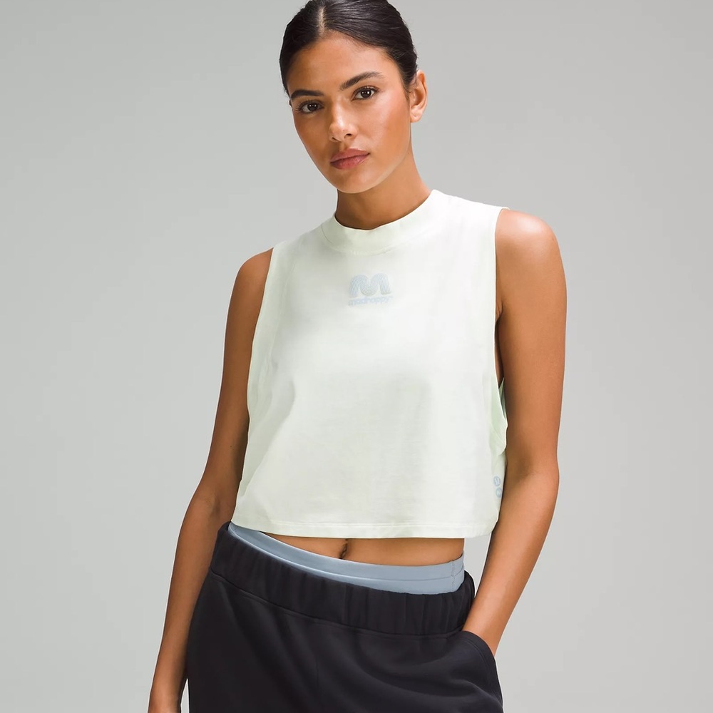 NWT Lululemon X Mad Happy All Yours Crop Tank Top Limited Edition